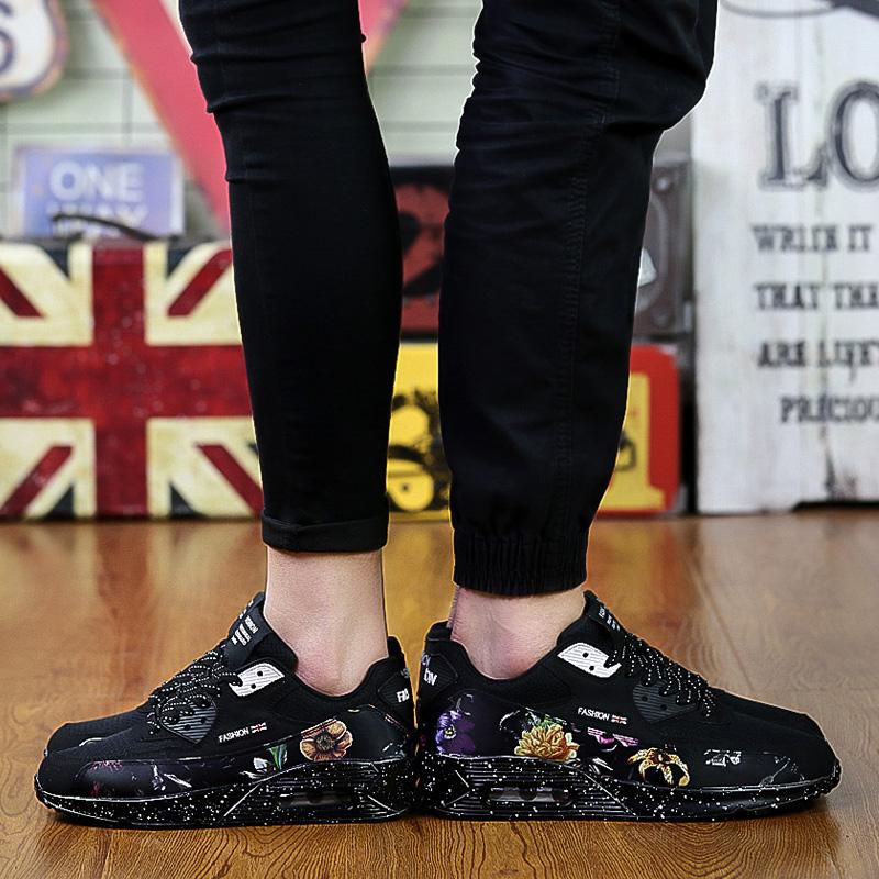 Fashion Men Shock Absorption Running Shoes Outdoor Sports Shoes Men 'S Fitness Sneakers