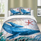 3D Whale Bedding Set Duvet Cover Sets for Twin Full Queen Size Bed Bedline Home Textile