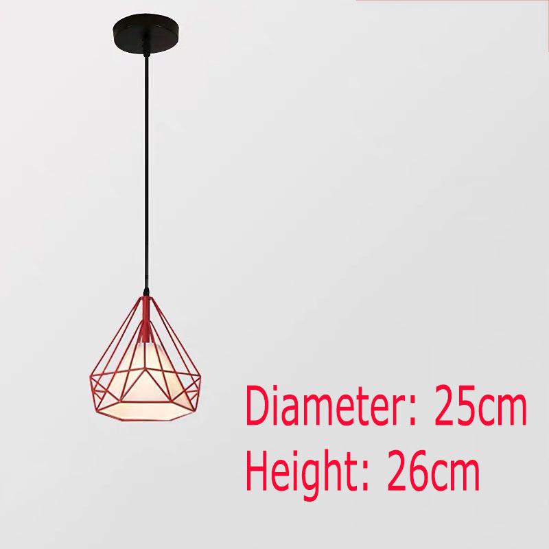 Nordic Style Simple Dining Room Small Chandelier Hallway Porch Star Light Retro Balcony Chandelier