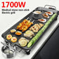 1700W Five-person Electric Grill Medical Stone Oven BBC Machine Bakeware Flat Bottom Frying Pan Kitchen Supplies