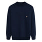 Autumn and Winter Sweater Men's Round Neck Long-sleeved Sweater Full Body Plus Velvet Thick Plus Size Sweater