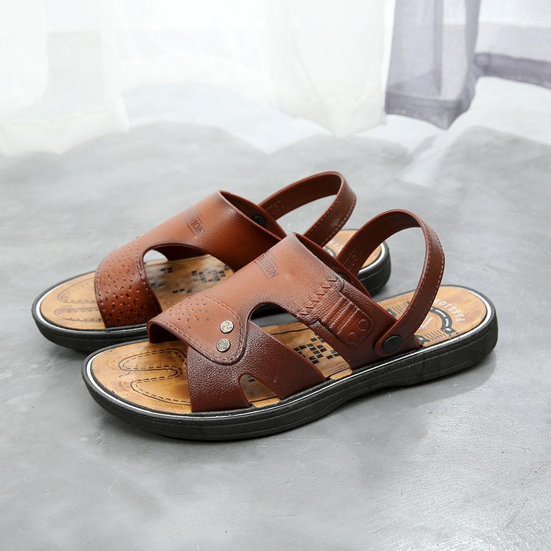 Summer Wear-resistant Men's Sandals Non-slip Casual Beach Sandals Breathable Clearance Shoes