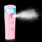 Beauty Steaming Face Meter USB Charging Portable Nano Spray Face Humidifier Cold Spray Hand-Held