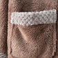 Autumn and Winter Middle-aged and Elderly Coral Fleece Men's Pajamas Thickened Plus Fleece Warm Home Service Suit