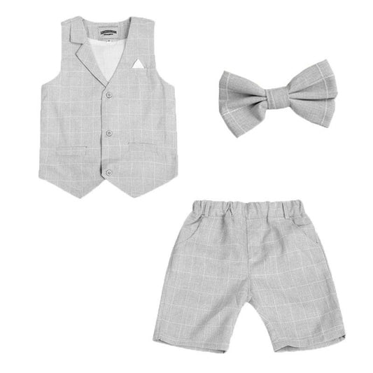 Wedding Suits for Boys Formal Wear Jacket Summer Cotton Boy Suits Boy Costume Kids Blazer Baby Boy Outfits Clothes