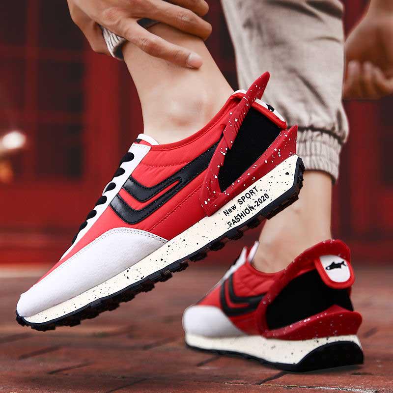 Size 39-44 Men Leather Sneakers Shockproof Non-slip Comfortable Shoes Deodorant Tactical Boots Low-top  Breathable Running Basketball Shoes