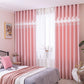 Modern High-grade Splicing Curtains for Living Room and Bedroom Shading and Heat Insulation Finished Curtains (1 piece)