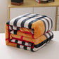Skin-friendly Thick Summer Blanket Coral Fleece Blanket Flannel Bed Sheet Person Dormitory Student Office Nap Blanket
