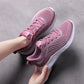 Women Running Shoes Breathable Mesh Lace Up Flat Sneakers Black Sport Woman Designer Shoes for Girls