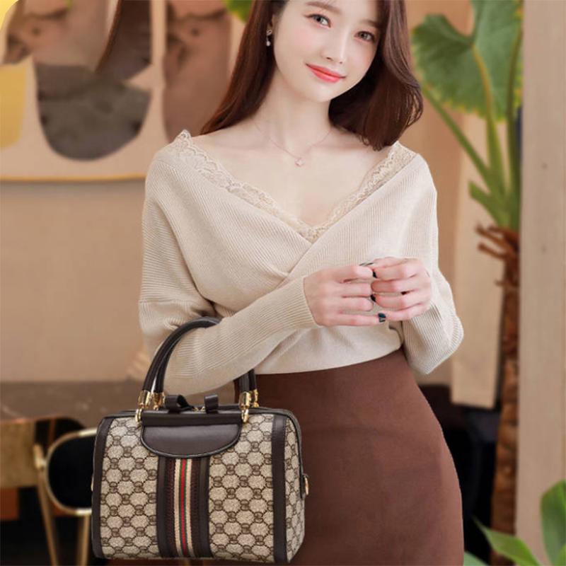 Women Luxury Handbags Solid Color PU Leather Ladies Bags for Women Shoulder Bag Small Crossbody Bags