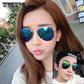 WTEMPO Sunglasses Men's & Women's Sunshade Outdoor Square Frame Colorful Unisex Polarized Sunglasses