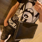 Business Briefcase Men Simple Leather Zipper Crossbody Bags Waterproof Shoulder Computer Bag Handbag