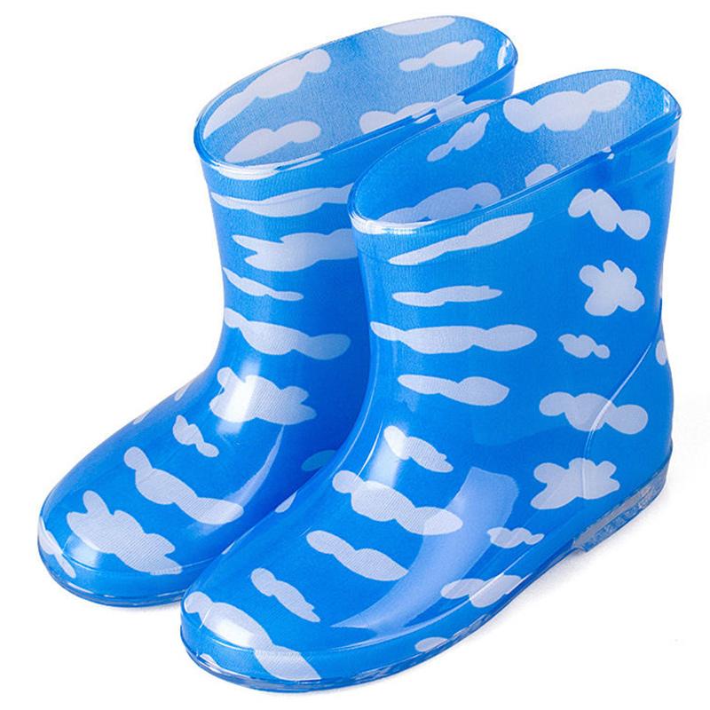 Four Seasons Rain Boots Rain Boots Non-slip Waterproof Lightweight Men's Rain Boots Water Rubber Shoes
