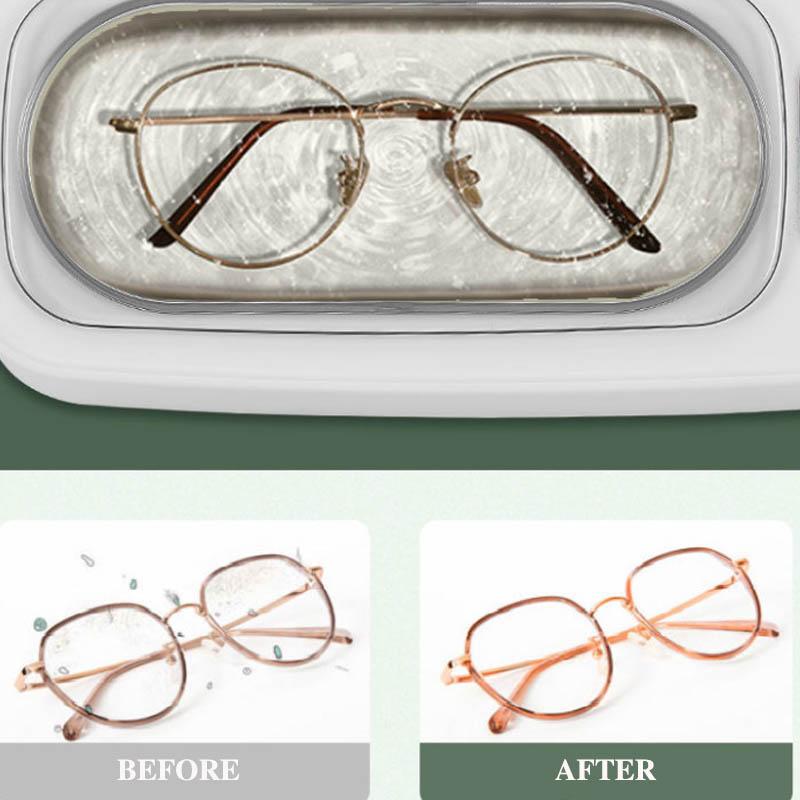 Ultrasonic Glasses Cleaning Machine Washing Glasses Machine Artifact Watch Jewelry Braces Multifunctional Cleaner