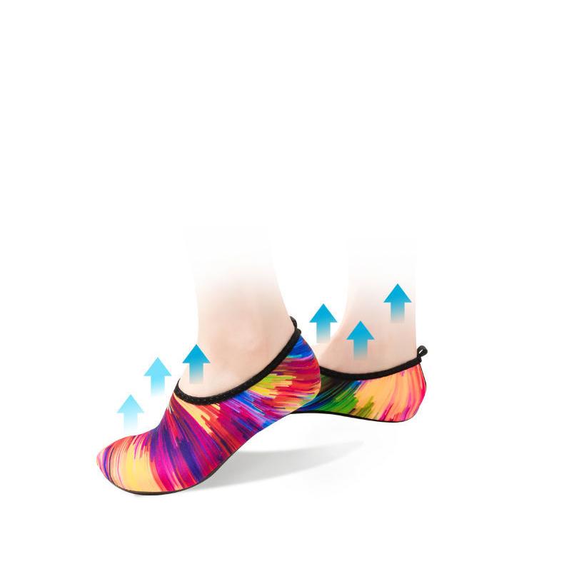 Children's Summer Beach Shoes Children's Diving Snorkeling Wading Swimming Soft Shoes Anti Slip Anti Cutting Barefoot Skin Friendly Shoes Socks