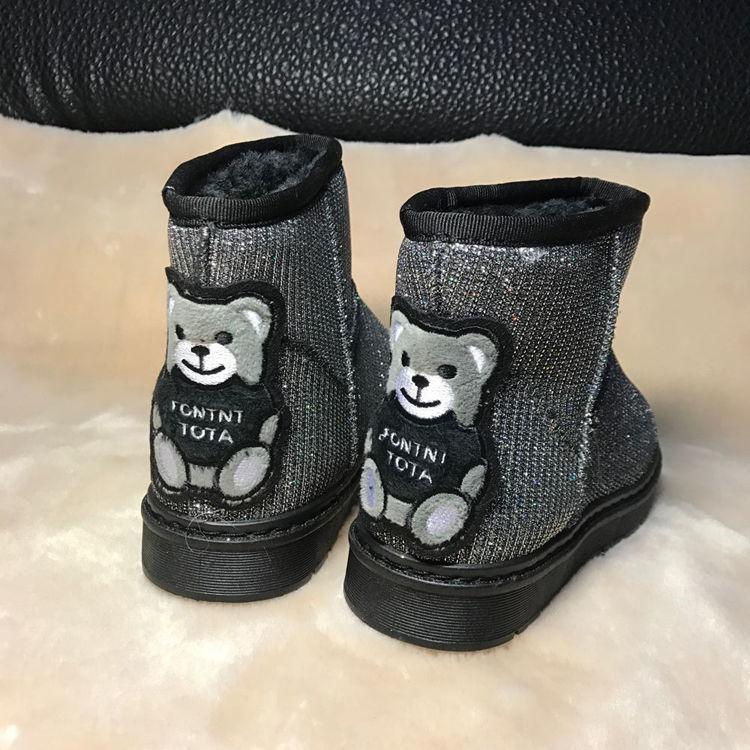 Winter Short Tube Snow Boots Women Plus Velvet Thick Korean Version of All-match Warm Cotton Shoes