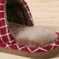 Autumn and Winter Pure Cotton Slippers Indoor Non-slip Soft-soled Shoes Warm Simple Plush Cotton Shoes