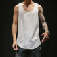 Summer Fat Large Size Sports Vest Men's Personality Loose Waistcoat Trend Vest