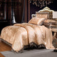 Wedding Luxury Bedding Sets Jacquard Duvet Cover Set Bed Linen bed sheet  jacquard lace