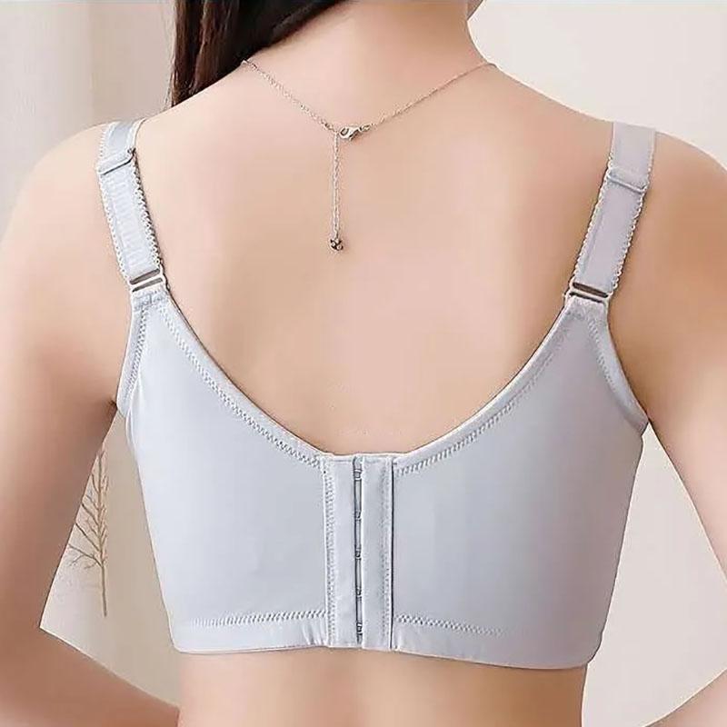 Push Up Bra for Women Plus Size Seamless Underwear Plus Size Bras Thin Underwire Sexy Gathered Bralette Women D E Bras