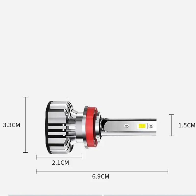 Super Bright LED Car Bulb H1 H7 H4 H3 H8 H9 H11 20000W/48000LM Led Bulb Far and Near Beam Light Integrated 9005 9006 9012 12V24V General Auto Parts