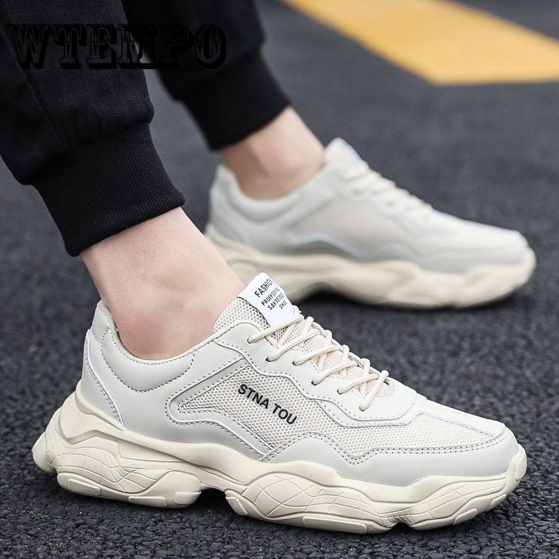 Pair of Shoes Fashion Breathable Net Men Sneakers Student Sport Shoes