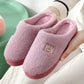 Womens Cute Slippers Winter Home Slippers Cartoon Shoes Non Slip Women Men Warm Soft House Slippers Indoor Bedroom Lovers Couples