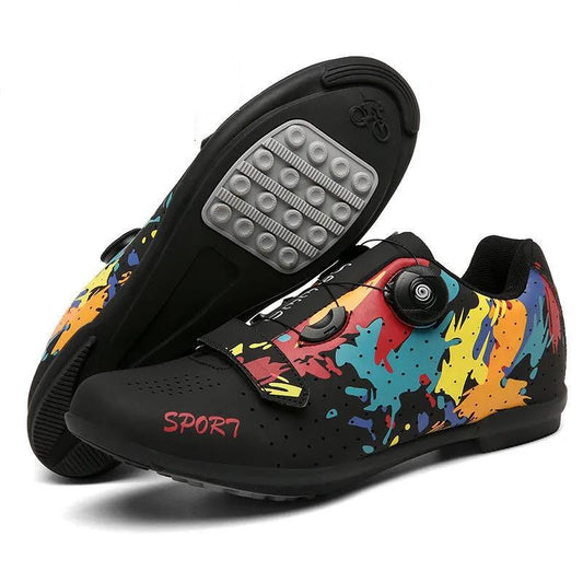 Cycling Shoes Without Lock Mountain Bike Shoes Outdoor Running Cycling Men's and Women's Cycling Shoes