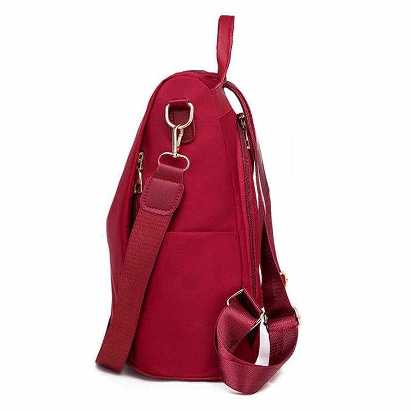 Multifunctional Anti-theft Backpack Ladies Casual Versatile Schoolbag Oxford Cloth Fashion Travel Backpack