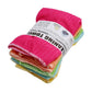 5/10pcs Cleaning Cloth High Efficient Anti-grease Dish Cloth Washing Towel Kitchen Cleaning Wiping Rags