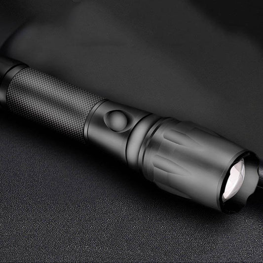Flashlight Strong Light Outdoor Super Bright Rechargeable Flashlight Household Small Portable Flashlight Long-range Battery Life Searchlight