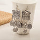 Fashion Vintage Ethnic Style Earrings Punk Style Ladies Tassel Coin Earrings Earrings