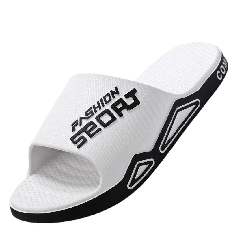 Men's Summer Outdoor Slippers Thick Bottom Non-slip Wear-resistant Indoor Slippers