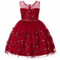 Summer Girls Dress Petal Embroidery Children's Photo Photography Clothing In The Big Children's Tutu Skirt Net Gauze Skirt