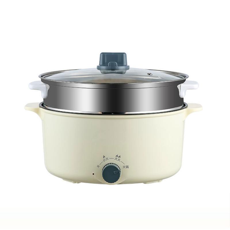 Stainless Steel Pot Multi-function Noodle Cooking Pot Dormitory Instant Noodles Small Pot Cooking Integrated Mini Student Pot
