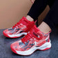 Size 31-39 Child High-top Sneakers Kids Mesh Breathable Basketball Shoes Shockproof Running Shoes Wear-resistant Deodorant Baby Shoes