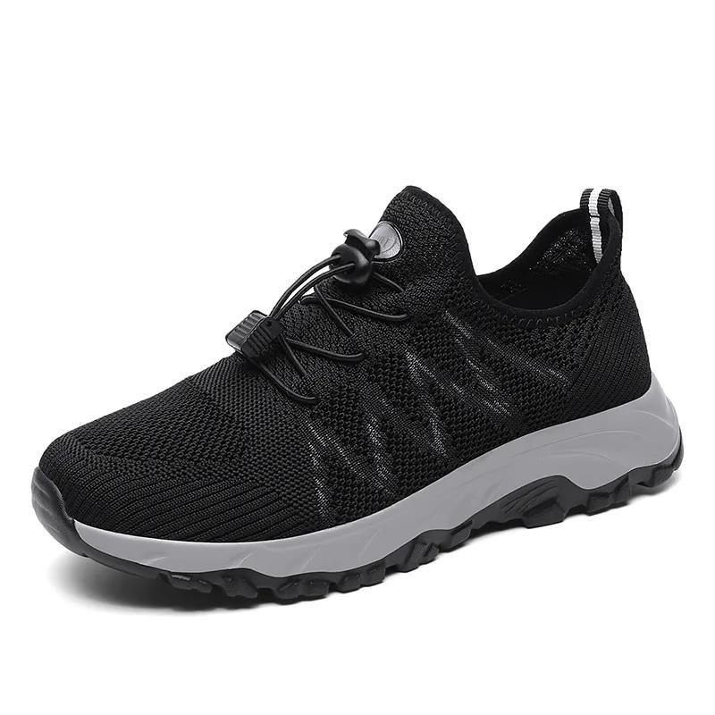 Old Man Shoes Men's Non-slip Soft Bottom Middle-aged and Elderly Walking Shoes Breathable Casual Sports Shoes Father Single Shoes