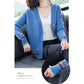Spring and Autumn Color Jacket V-neck Long-sleeved Sweater Fashion Cardigan Urban Women's Top