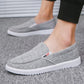 Spring and Summer Men's Shoes Casual Canvas Shoes Slip-on Shoes Single  All-match Sneakers Breathable Old Beijing Cloth Shoes Single
