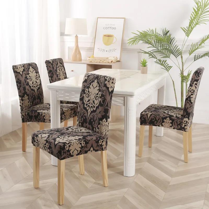 Household All-inclusive Universal Elastic Chair Cover Dining Table Conjoined Simple Universal Stool Cover