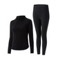 Women Long Sleeve Thermal Underwear Women Winter Thicken Tight Suit Sexy Pajamas Autumn Spring Windproof Soft Lining Comfortable Breathable Versatile