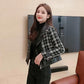 Jacket Women's Spring and Autumn Women's Korean Style Stitching Slim Slim Design Suit