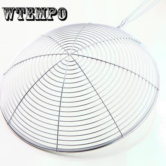 Stainless Steel Colander Home Dense Mesh Oily Soy Milk Filter Spoon