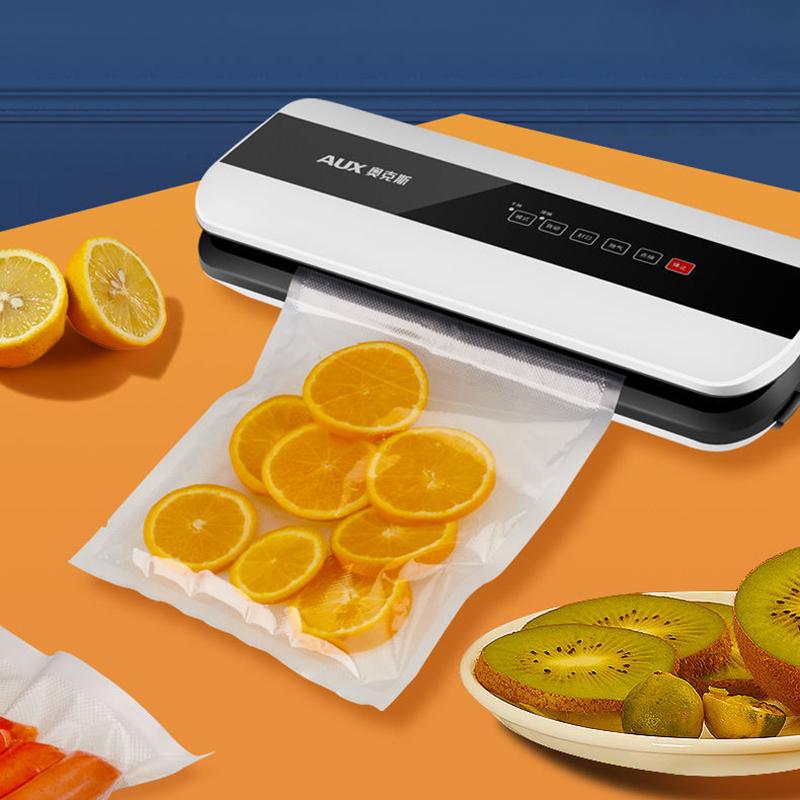 Vacuum Sealer Packaging Machine Include 10Pcs Bags Best Food Vacuum Sealer Automatic Commercial Household Food