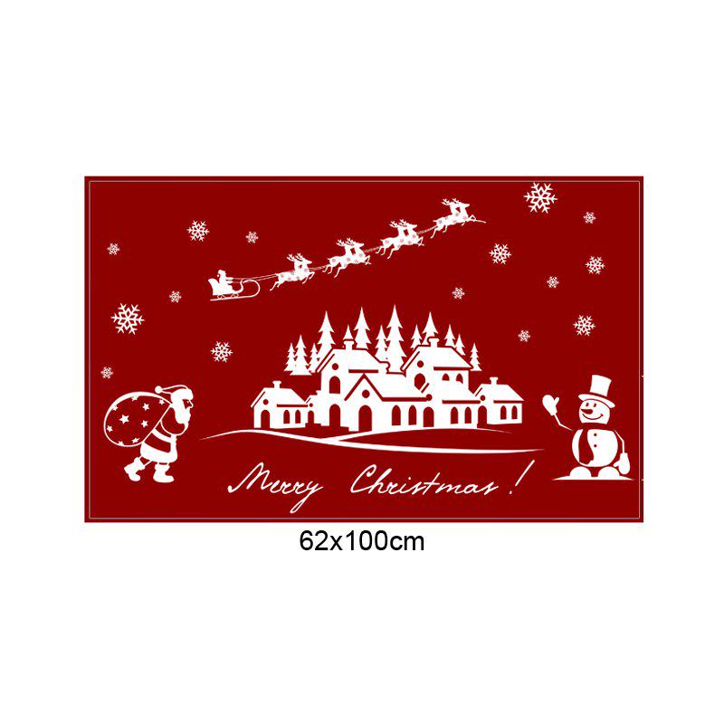 [Wall stickers] Santa Cluas snowman wall stickers home decor living room bedroom kids rooms festival