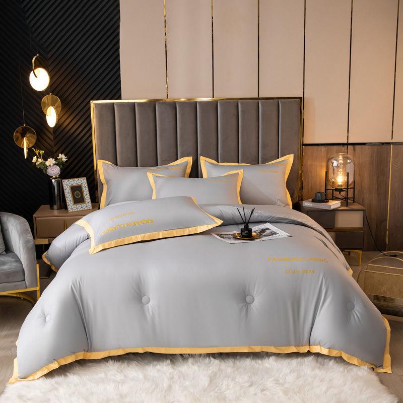 Skin-friendly Soy Fiber Quilt Spring and Autumn Quilt Core Winter Quilt Four Seasons Universal Double Thick Warm Quilt