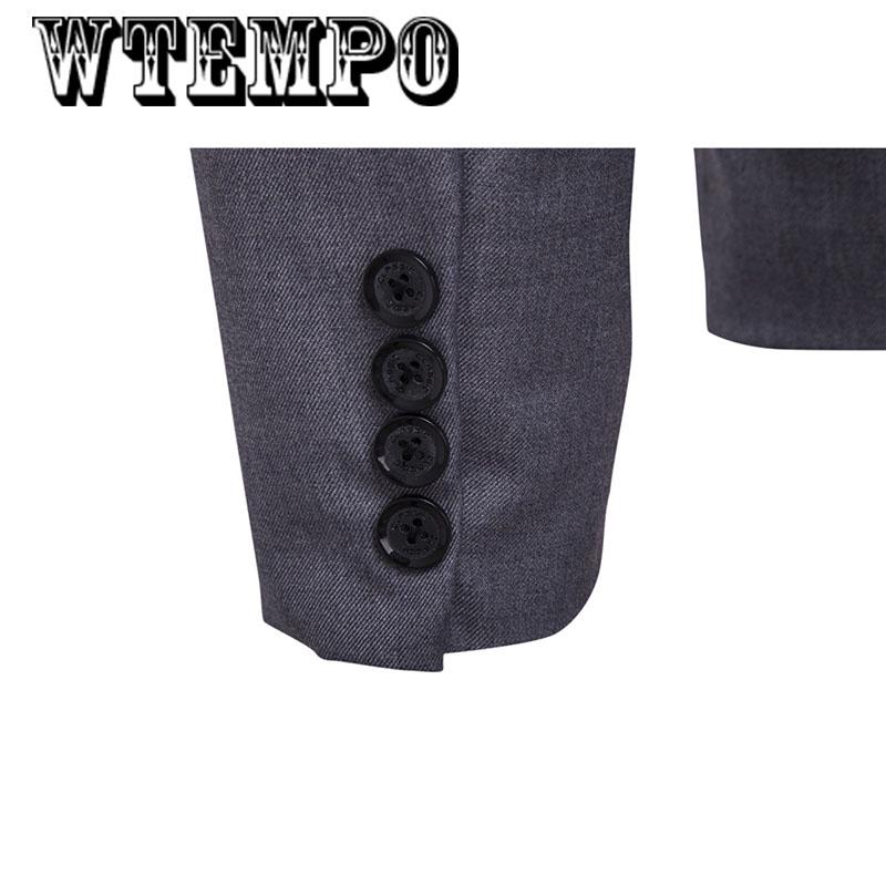 Men's Blazer Business Casual Wear Best Man Wedding Suit Single Row One Button