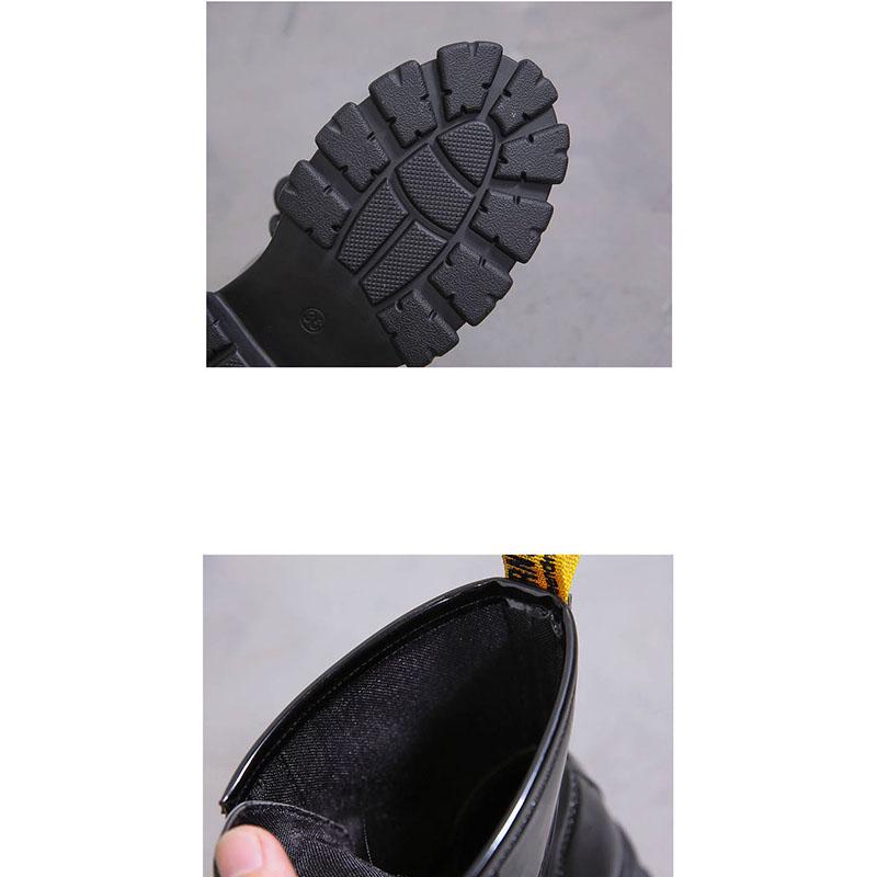 Casual Women Shoes Winter Leather Short Tube Martin Boots Fashion Comfortable Warm Women's Boots
