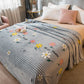 Thicken Blanket Quilt Coral Fleece Blanket Air Conditioning Blanket Flannel Bed Sheet Person Blanket Siesta Blanket Siesta Blanket Soft Blanket