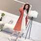 Spring and Autumn Loose Cardigan Sweater Mid-length Knitted Thicken Top Fashion Simple Female Jacket